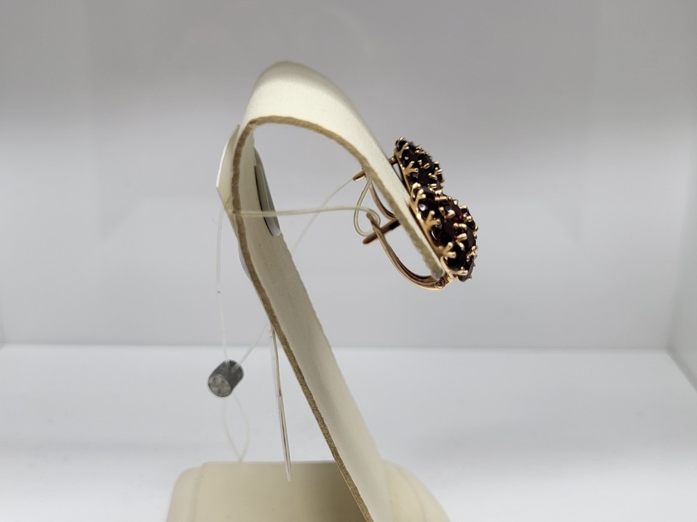 728291 СЕРЬГИ С КАМНЯМИ (Au 585)