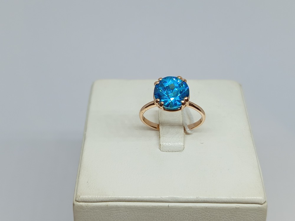 КОЛЬЦО С КАМНЕМ (Au 585)