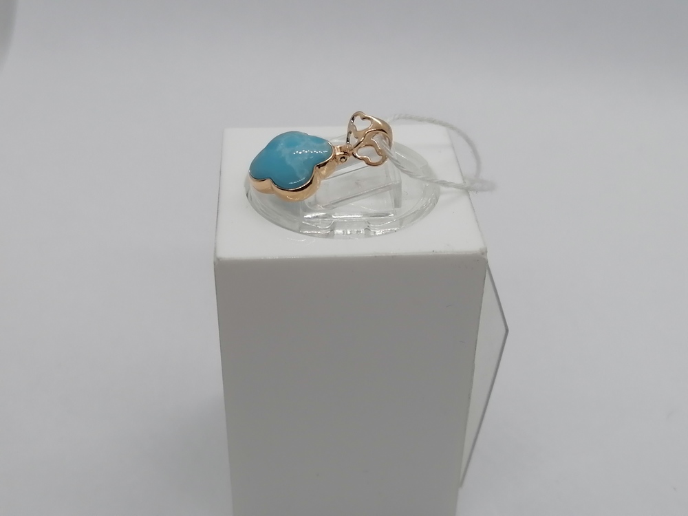 ПОДКМ585 ПОДВЕСКА С КАМНЕМ (Au 585)