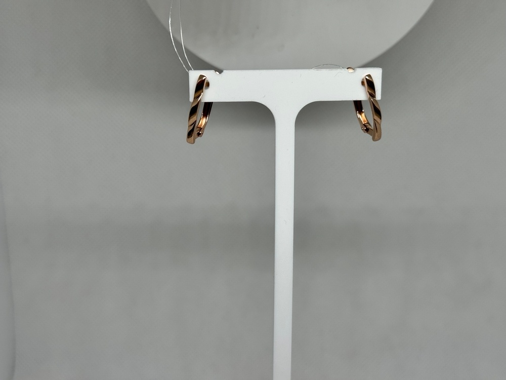 СЕРЬГИ БЕЗ КАМНЯ (Au 585)