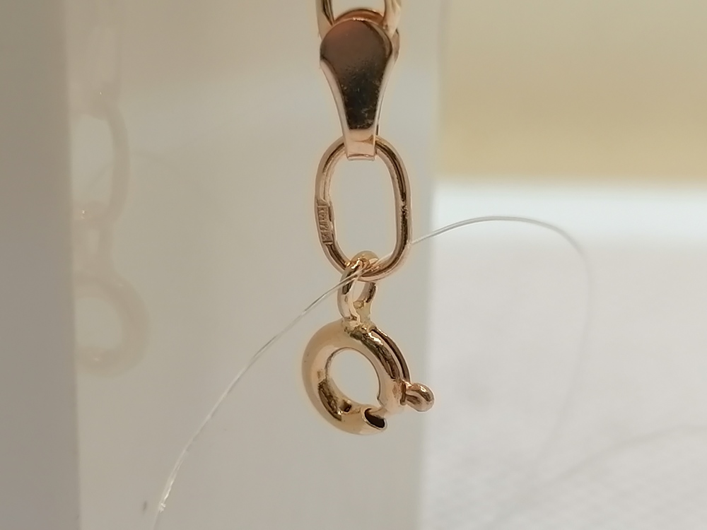 7080155П-16 БРАСЛЕТ ПУСТОТЕЛЫЙ Нона (Au 585)