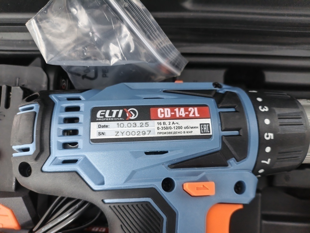 Шуруповерт ELTI CD-18-2L