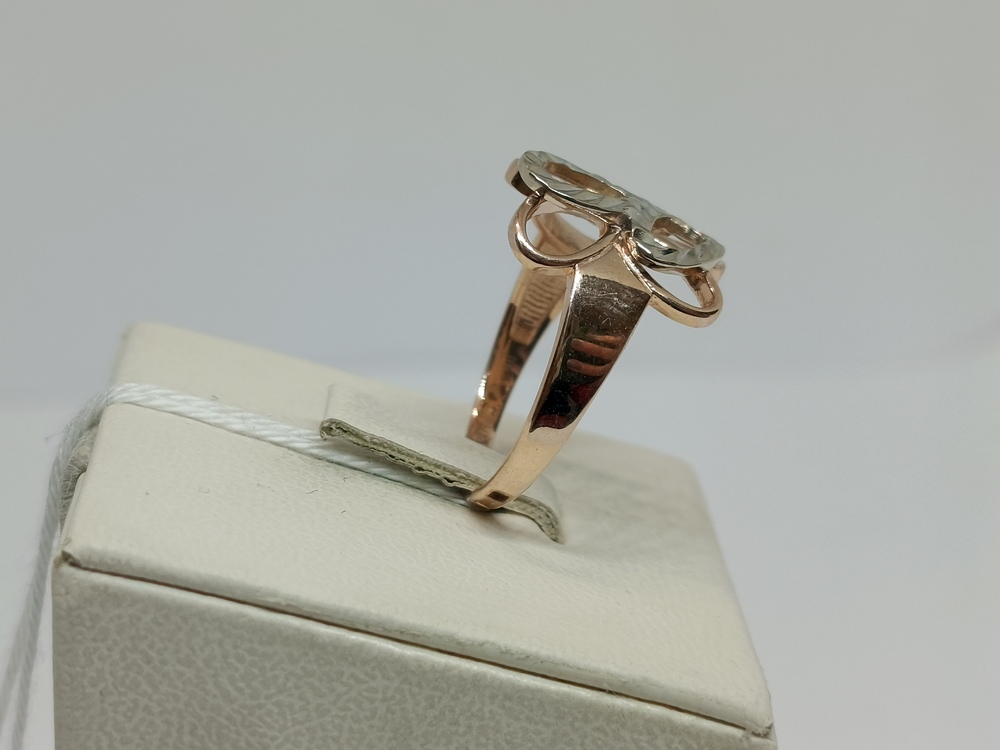 КОЛБКМ585 КОЛЬЦО БЕЗ КАМНЯ (Au 585)