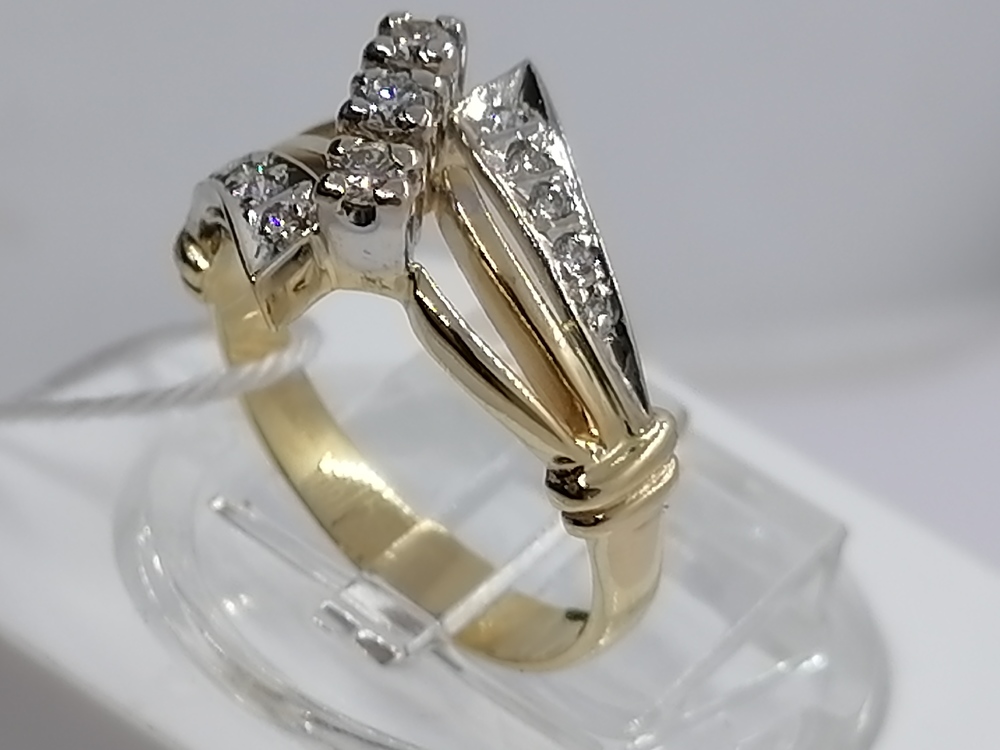 КОЛЬЦО БРИЛЛИАНТ Au 585