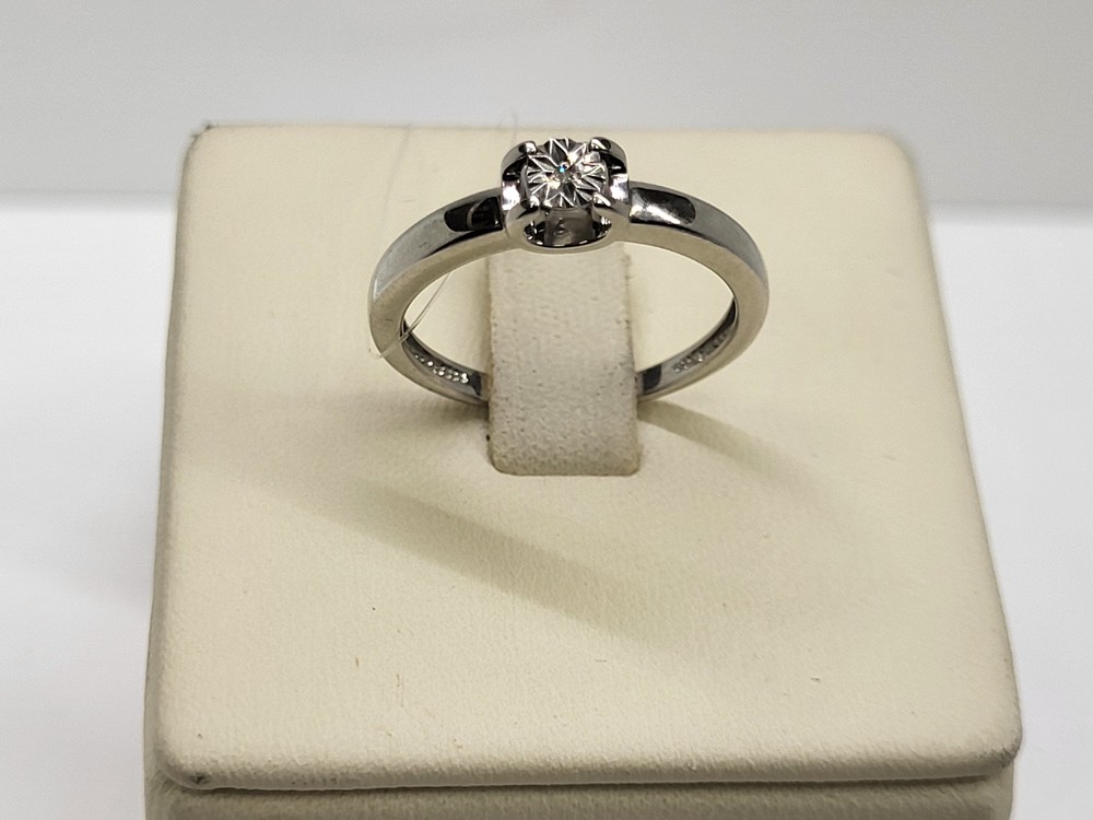 КОЛЬЦО БРИЛЛИАНТ (Ag 925)