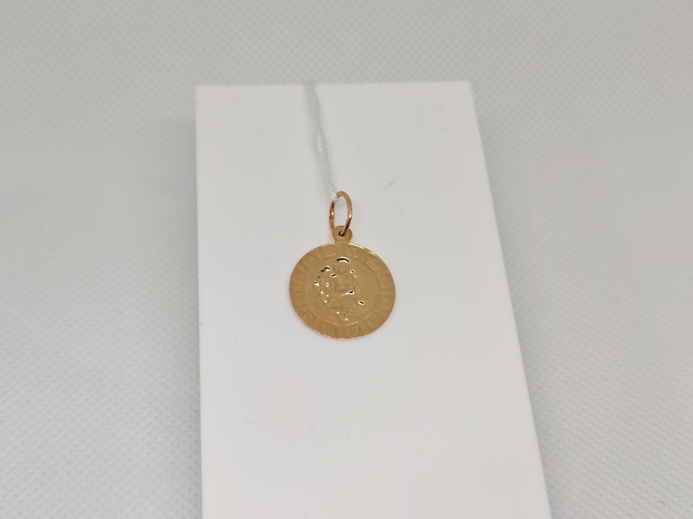 ПОДВЕСКА ЗНАК ЗОДИАКА ДЕВА Au 585