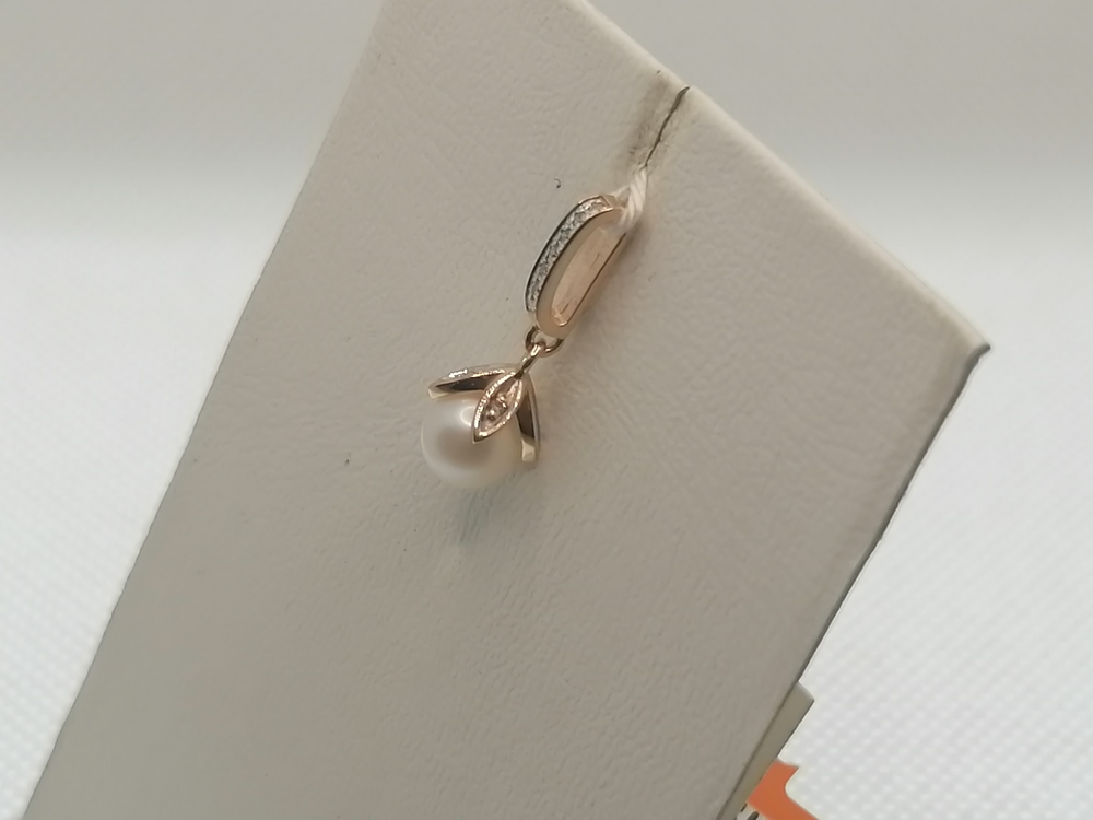 ПОДКМИ585 ПОДВЕСКА С КАМНЯМИ (Au 585)