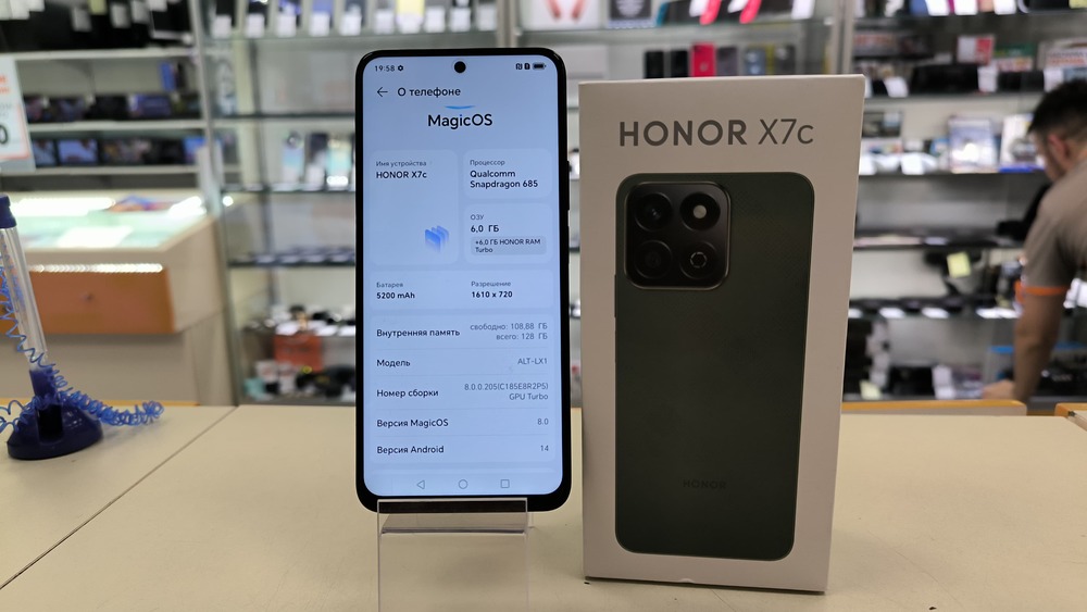 Смартфон Honor X7c 6/128