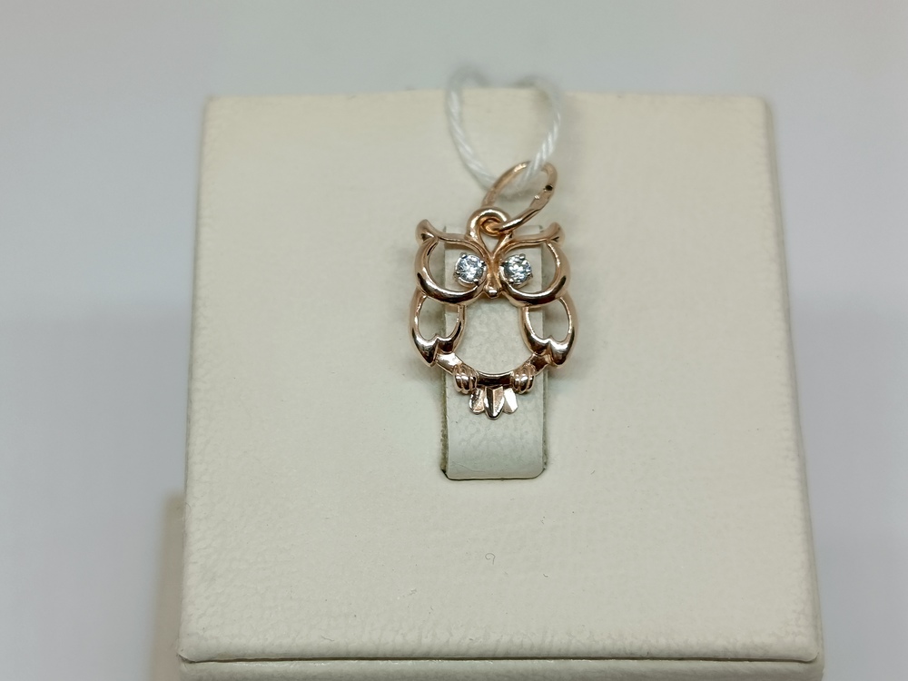 ПОДКМИ585 ПОДВЕСКА С КАМНЯМИ (Au 585)