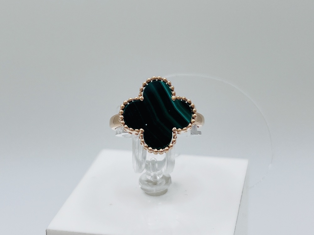 КОЛЬЦО МАЛАХИТ (Au 585)