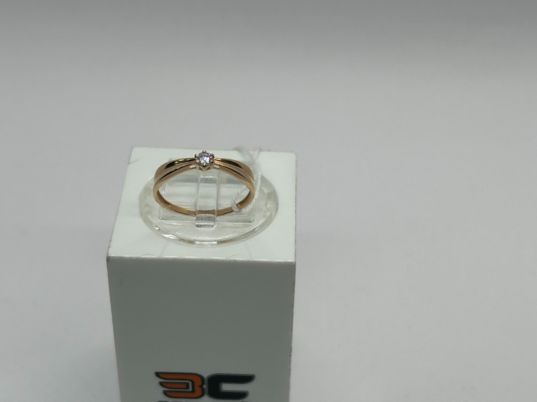 КОЛЬЦО С КАМНЕМ (Au 585)