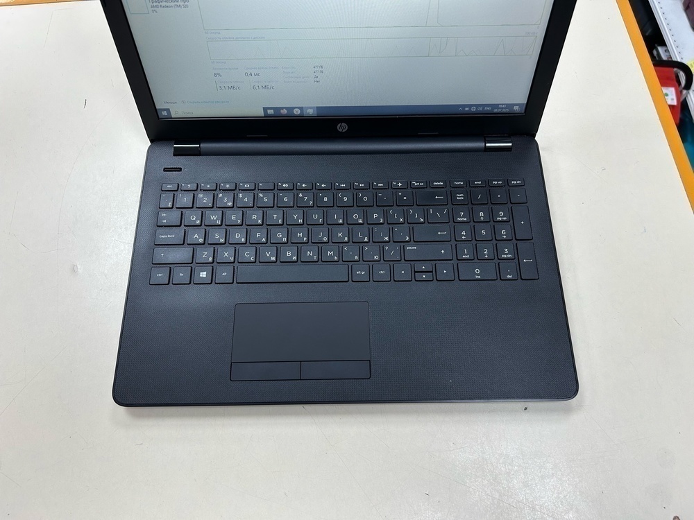 Ноутбук HP; A6-9200, Radeon R4 series, 8 Гб, Нет, 500 Гб