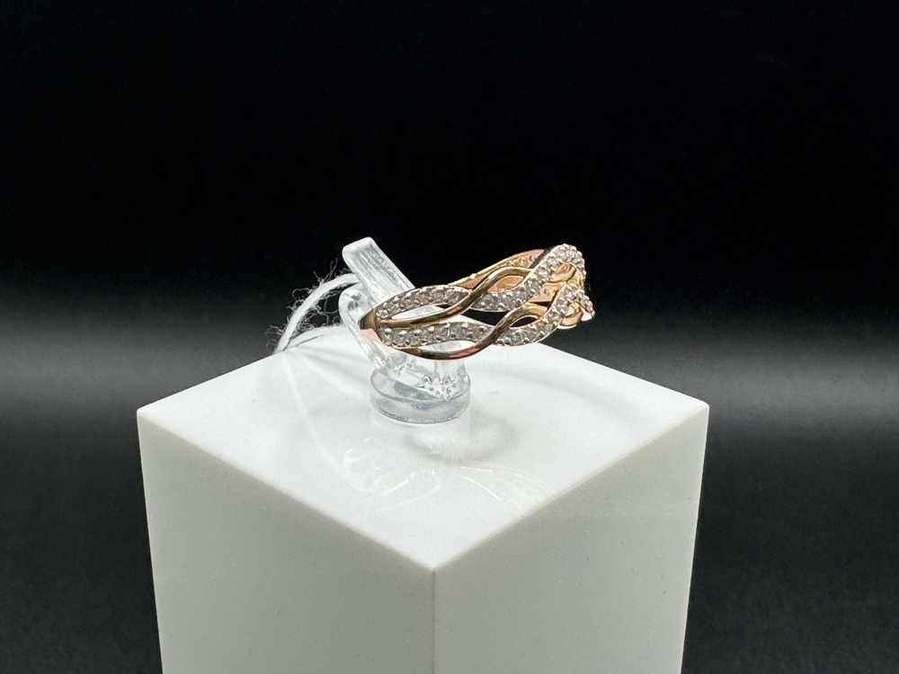 КОЛКМИ585 КОЛЬЦО С КАМНЯМИ (Au 585)