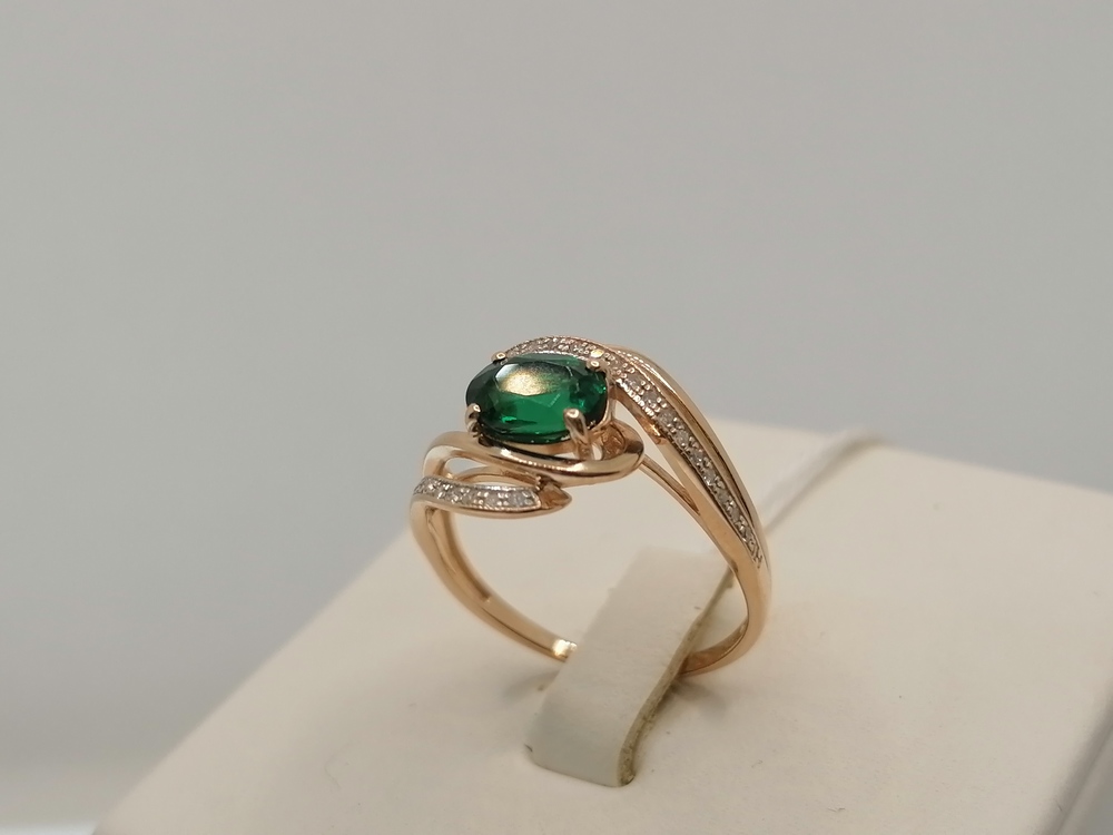 КОЛЬЦО БРИЛЛИАНТ Au 585