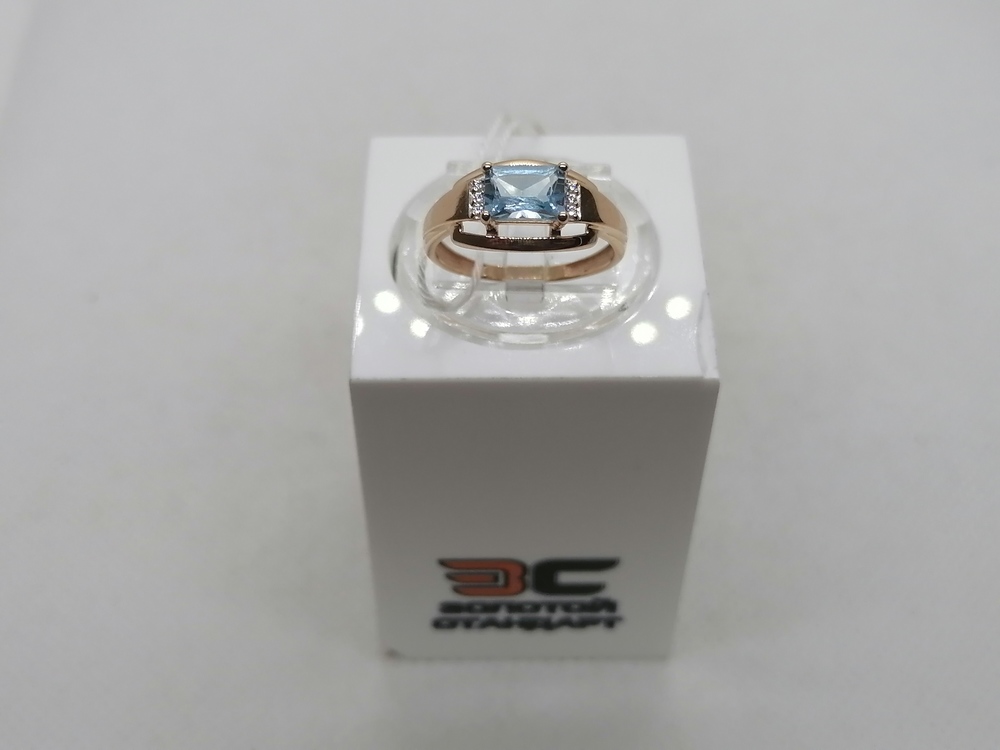 КОЛКМИ585 КОЛЬЦО С КАМНЯМИ (Au 585)