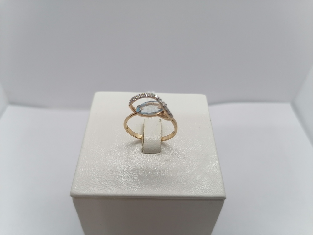 КОЛКМИ585 КОЛЬЦО С КАМНЯМИ (Au 585)