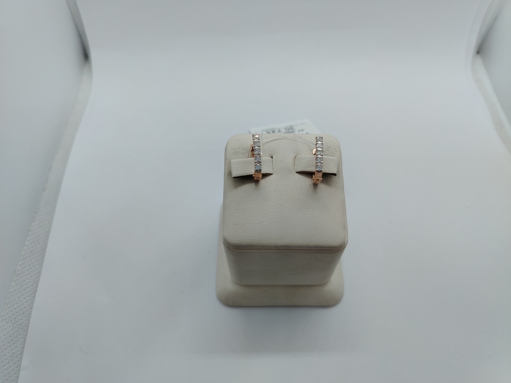 СЕРЬГИ С КАМНЯМИ (Au 585)