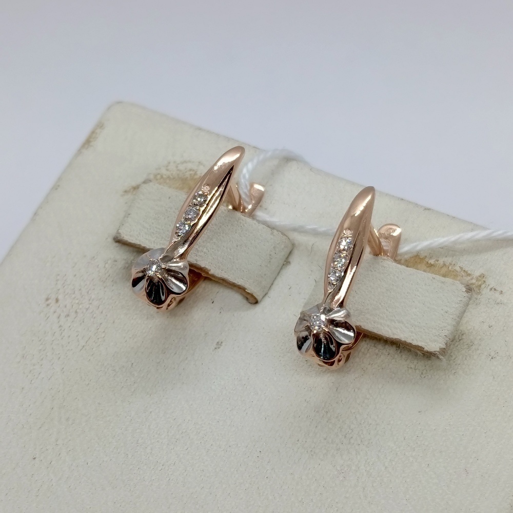 СЕРЬГИ БРИЛЛИАНТ (Au 585)