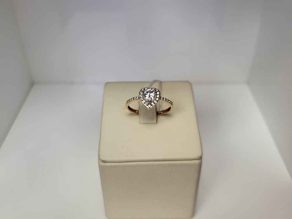 КОЛКМИ585 КОЛЬЦО С КАМНЯМИ (Au 585)