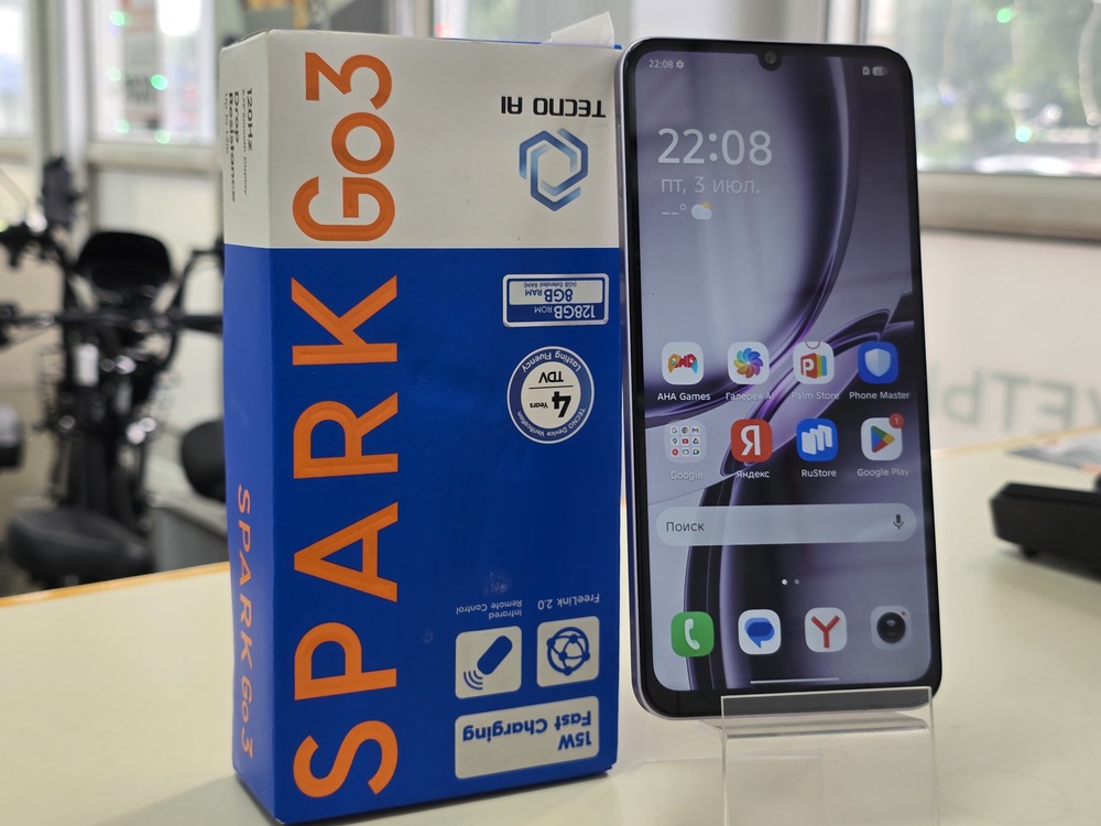 Смартфон Tecno Spark Go 3 4/64Gb