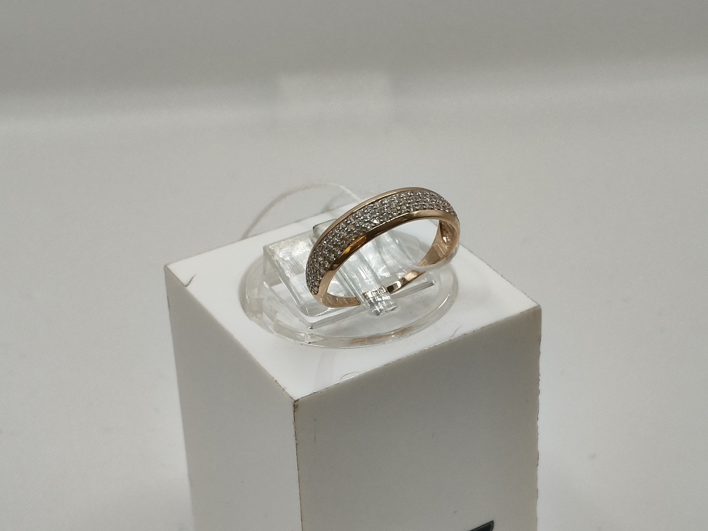 КОЛКМИ585 КОЛЬЦО С КАМНЯМИ (Au 585)