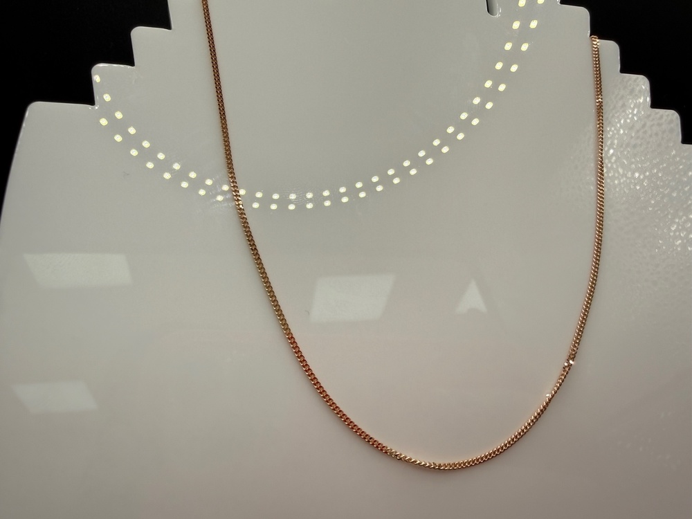 ЦЕПЬ ПОЛНОВЕСНАЯ Ромб двойной (Au 585)