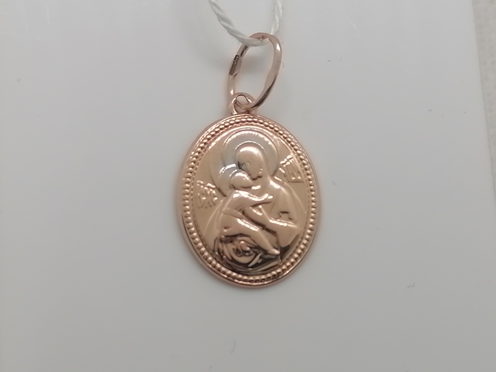 ПОДИБК585 ПОДВЕСКА ИКОНА БЕЗ КАМНЯ (Au 585)