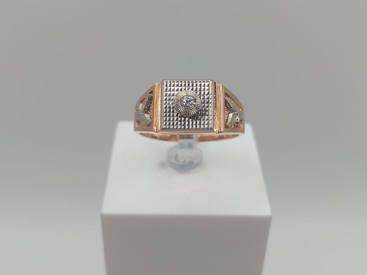 ПЕЧКМ585 ПЕЧАТКА С КАМНЕМ (Au 585)