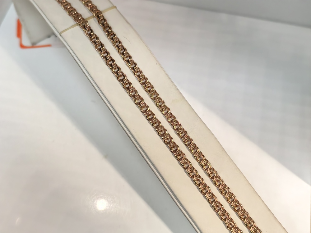 ЦЕПЬ ПОЛНОВЕСНАЯ Бисмарк (Au 585)