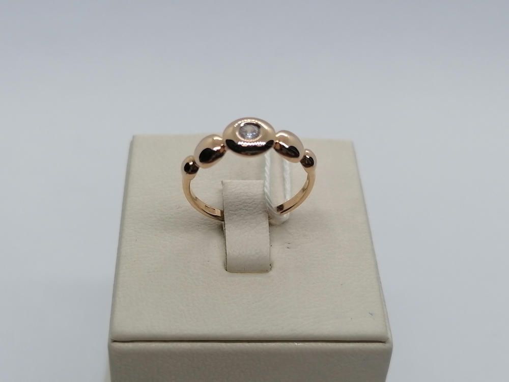 КОЛЬЦО С КАМНЕМ (Au 585)