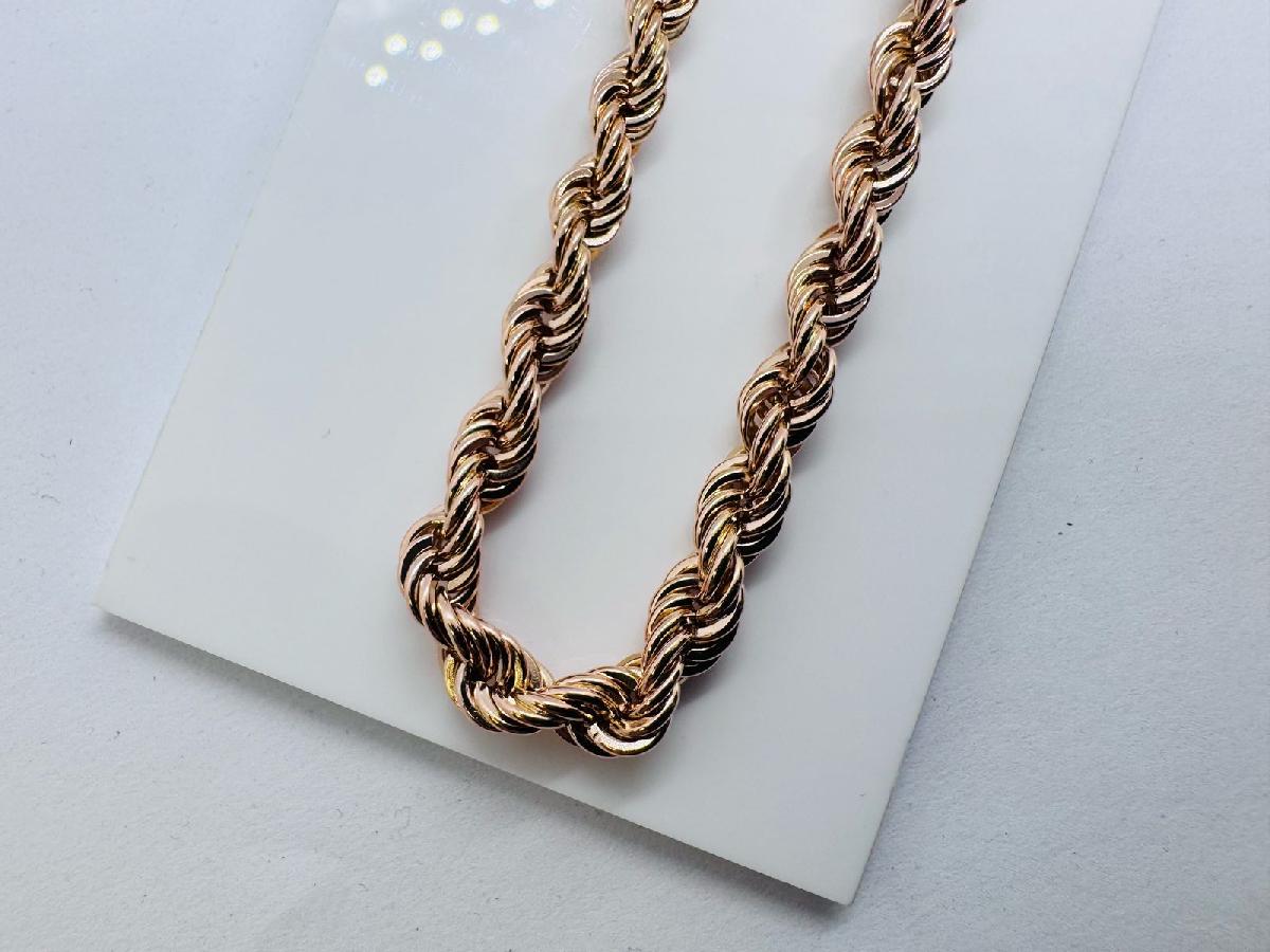 ЦЛВР585 ЦЕПЬ ПОЛНОВЕСНАЯ Веревка (Au 585)