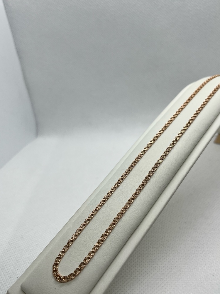 ЦЕПЬ ПУСТОТЕЛАЯ Бисмарк (Au 585)