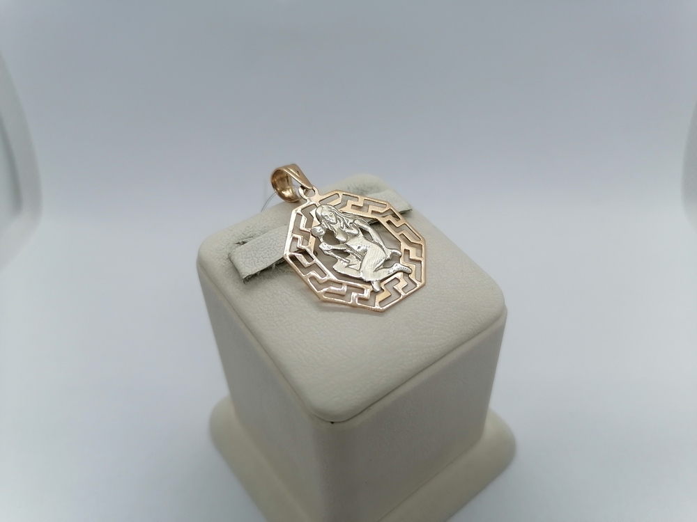 ПОДВЕСКА ЗНАК ЗОДИАКА без камня (Au 585)