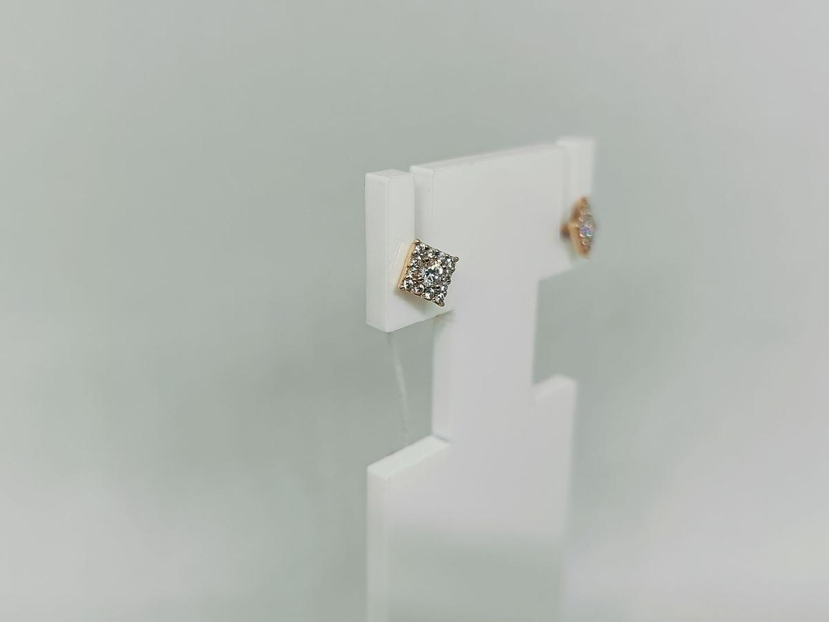 СПУС585 СЕРЬГИ ПУСЕТЫ (Au 585)