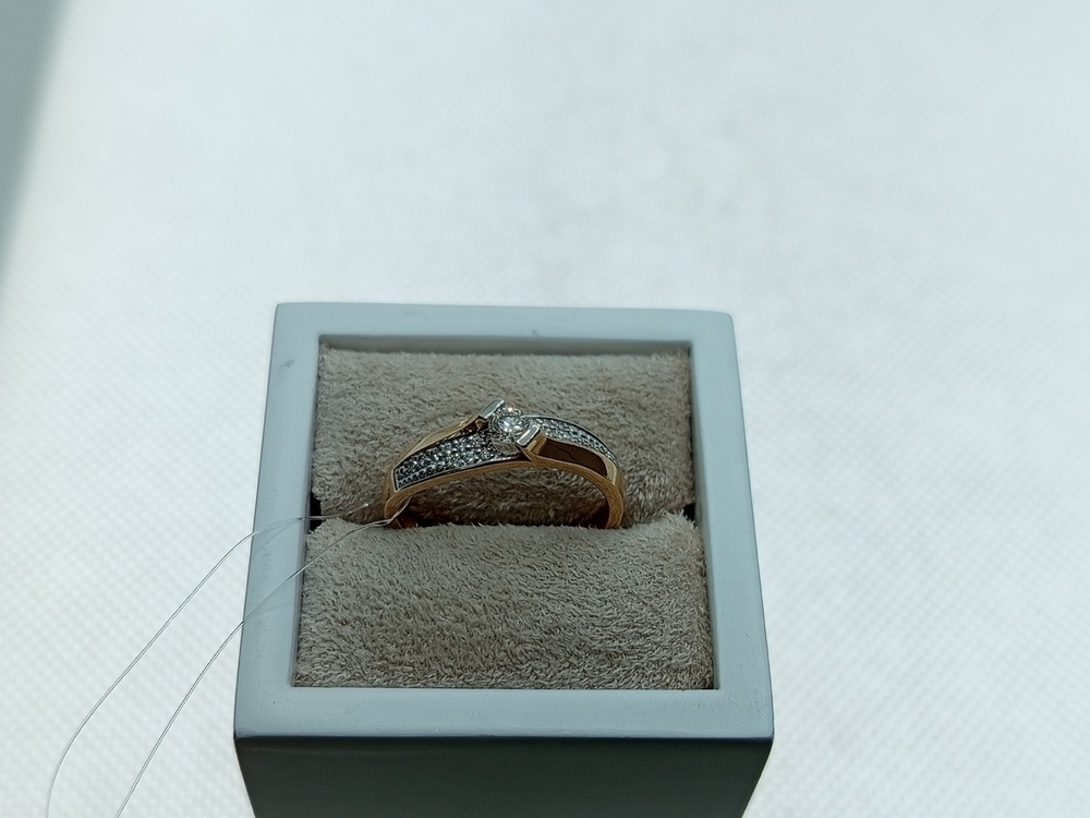 КОЛЬЦО БРИЛЛИАНТ (Au 585)