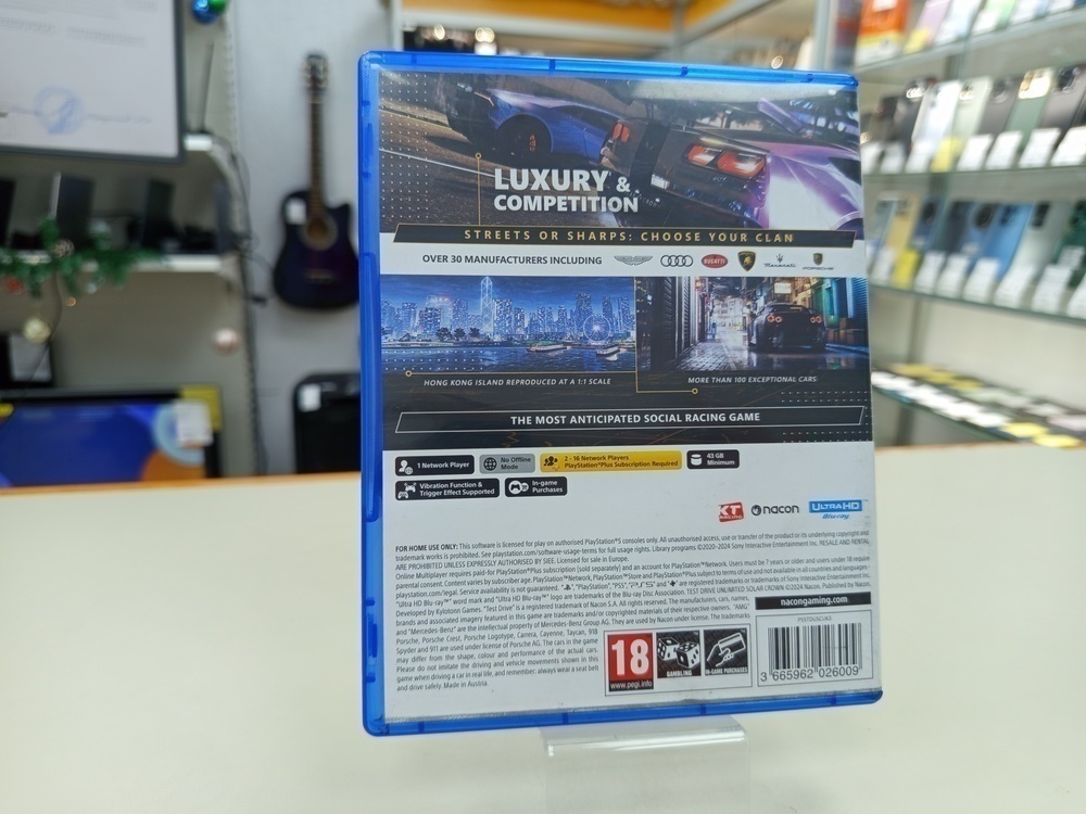 Игра Playstation 5 TestDrive Unlimited