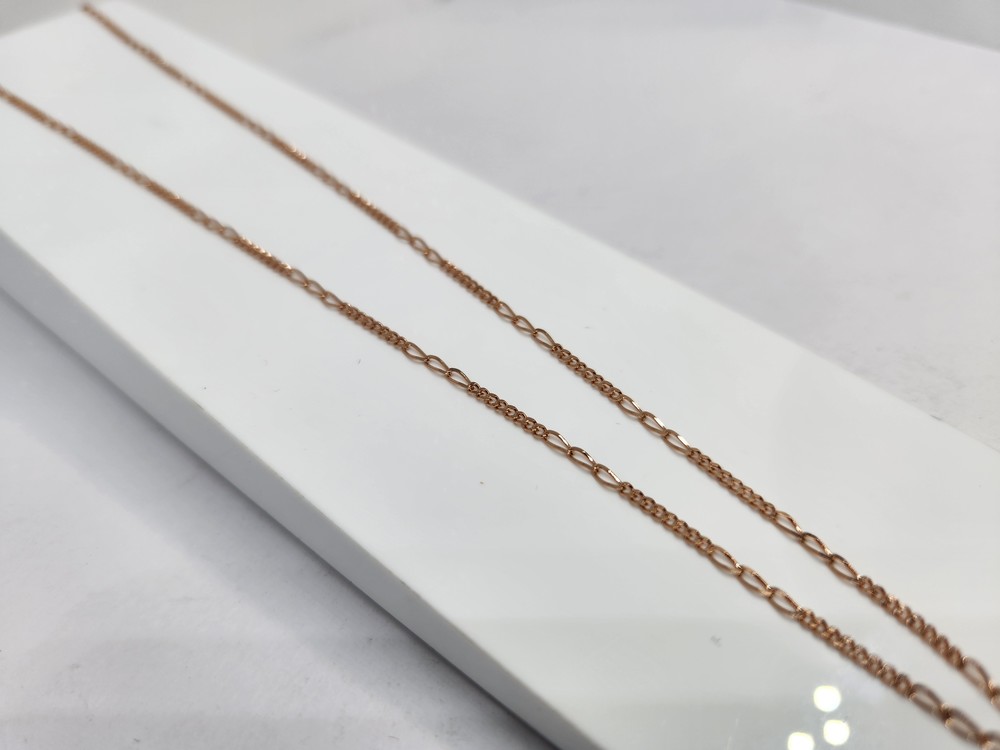 ЦЛФК585 ЦЕПЬ ПОЛНОВЕСНАЯ Фигаро(картье) (Au 585)