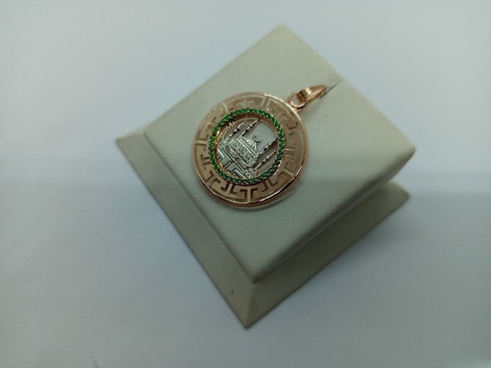 ПОДВЕСКА МЕЧЕТЬ с камнями (Au 585)