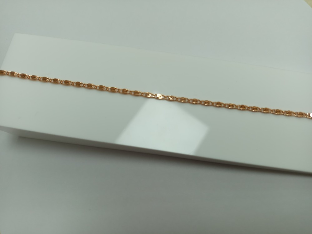 БРАСЛЕТ ПУСТОТЕЛЫЙ Улитка (Au 585)