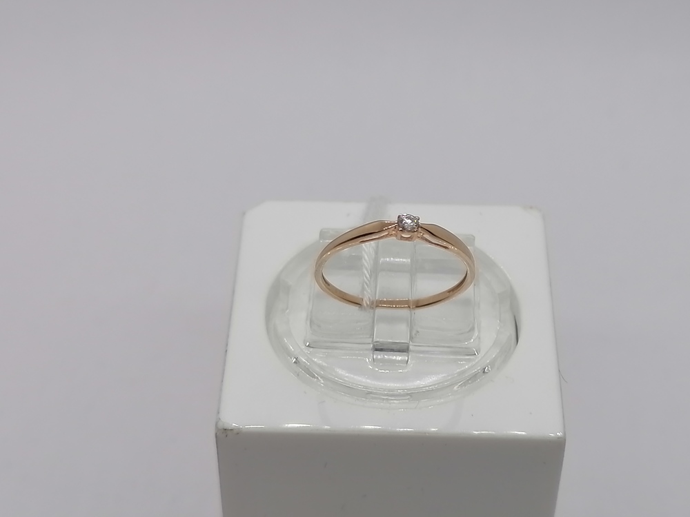 КОЛЬЦО БРИЛЛИАНТ Au 585