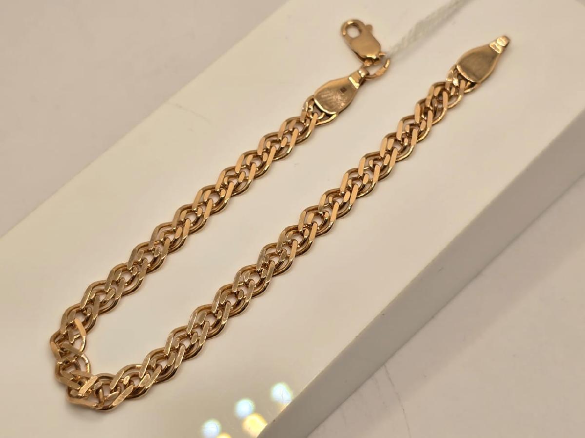 БРАСЛЕТ ПОЛНОВЕСНЫЙ Нона Au 585