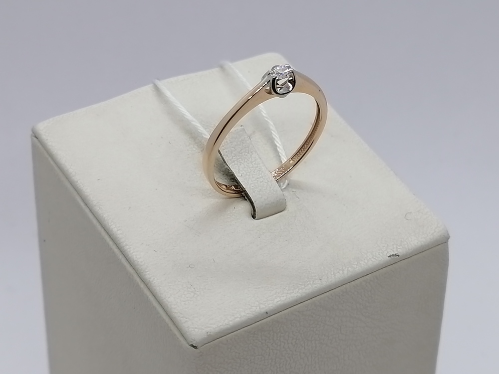 КОЛЬЦО БРИЛЛИАНТ Au 585