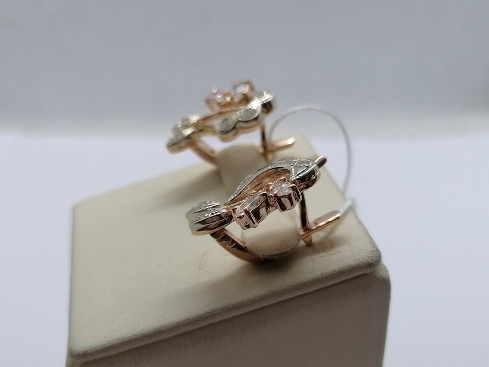 СКМИ585 СЕРЬГИ С КАМНЯМИ (Au 585) СКМИ585 СЕРЬГИ С КАМНЯМИ (Au 585)