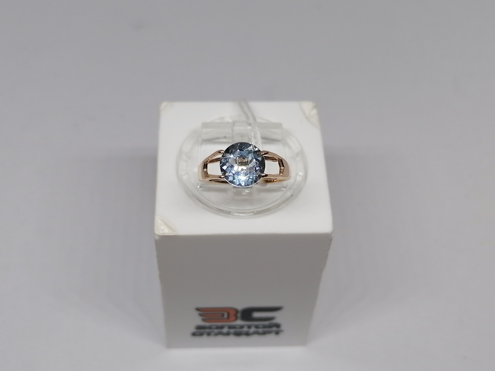 КОЛКМ585 КОЛЬЦО С КАМНЕМ (Au 585)