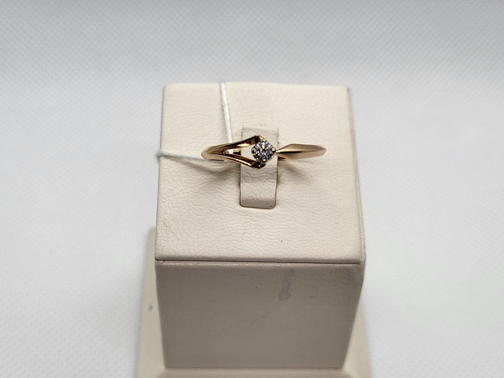 КОЛЬЦО БРИЛЛИАНТ Au 585