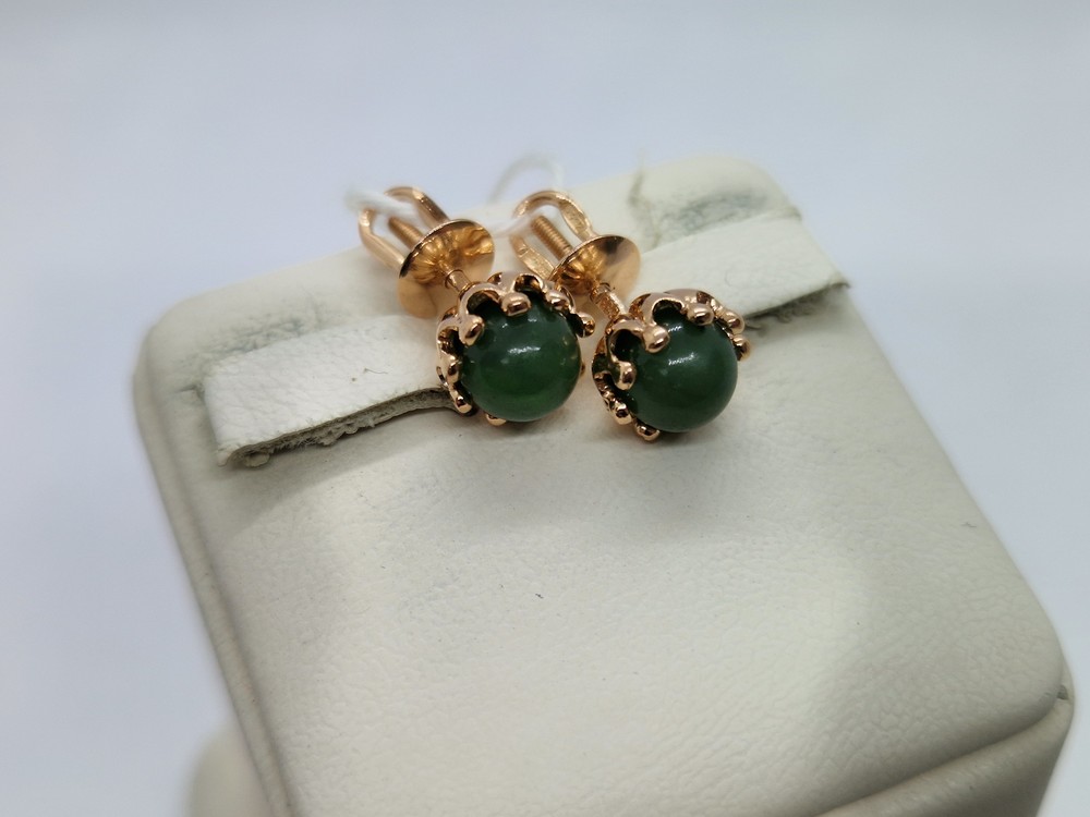 СПУС583 СЕРЬГИ ПУСЕТЫ (Au 583)