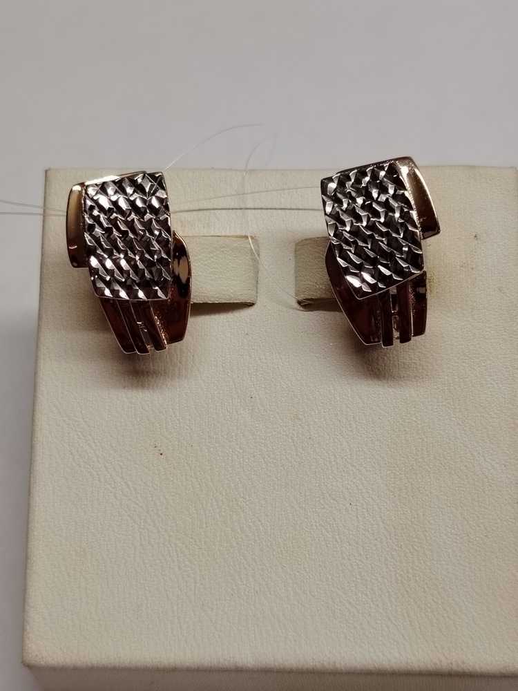 СЕРЬГИ БЕЗ КАМНЯ (Au 585)