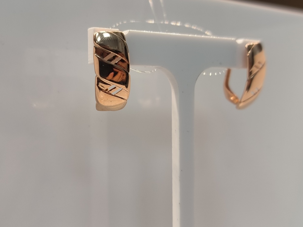 СЕРЬГИ С КАМНЯМИ (Au 585)