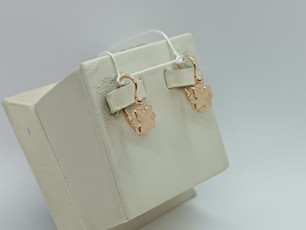 СЕРЬГИ БЕЗ КАМНЯ (Au 583)