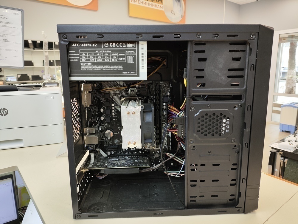 Системный блок Noname; Ryzen 5 1600, GeForce GT 710, 16 Гб, 128 Гб, Нет